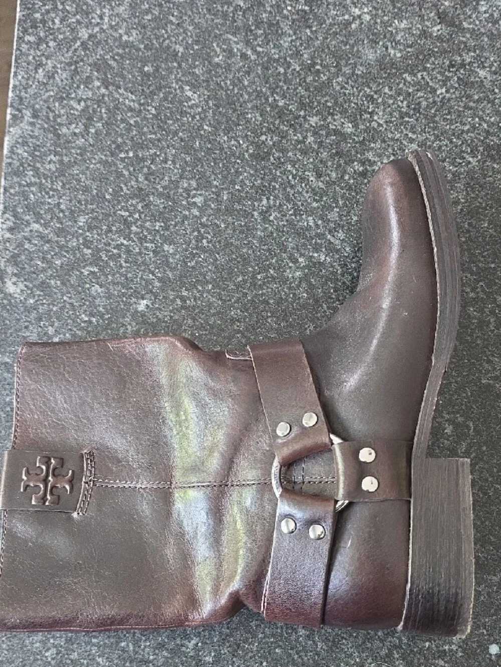 Tory Burch Women’s Leather Boots – Size 10
